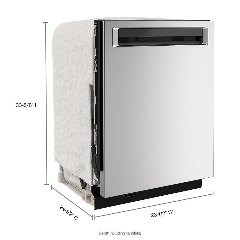 Kitchenaid KDPM804KPS 360(degree) Max Jets™ Third Rack Dishwasher with Stainless Steel Third Rack Wash Jets, 44 dBA