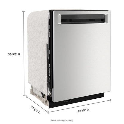 Kitchenaid KDPM804KPS 360(degree) Max Jets™ Third Rack Dishwasher with Stainless Steel Third Rack Wash Jets, 44 dBA