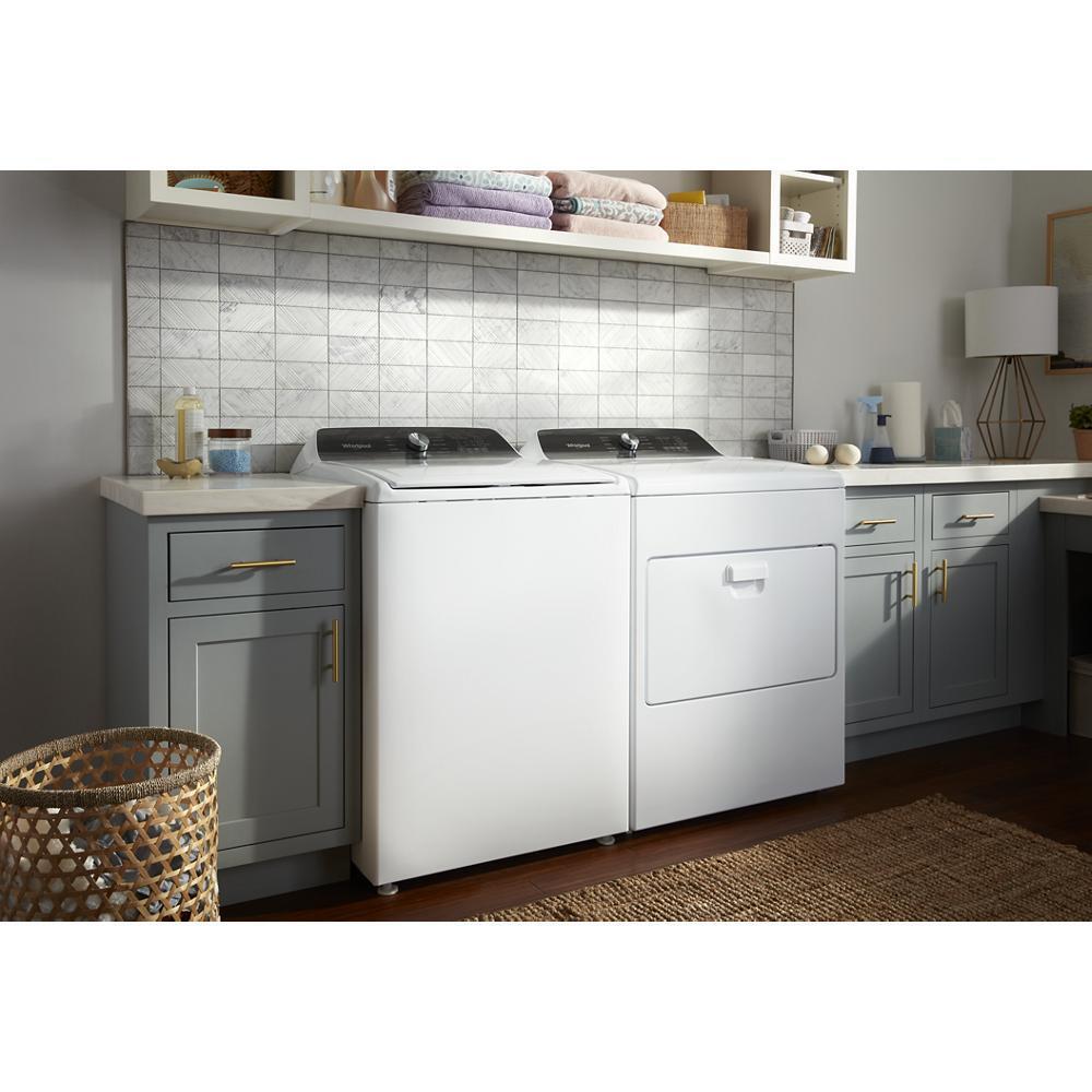 Whirlpool WGD5010LW 7.0 Cu. Ft. Top Load Gas Moisture Sensing Dryer