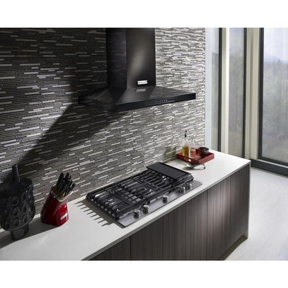 Kitchenaid KVWB606HBS 36" Wall-Mount, 3-Speed Canopy Hood