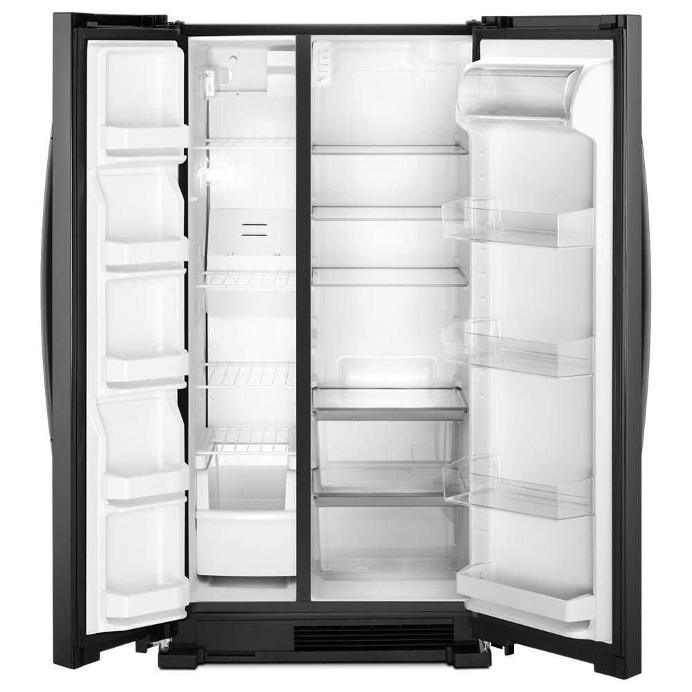 Whirlpool WRS312SNHB 33-inch Wide Side-by-Side Refrigerator - 22 cu. ft.