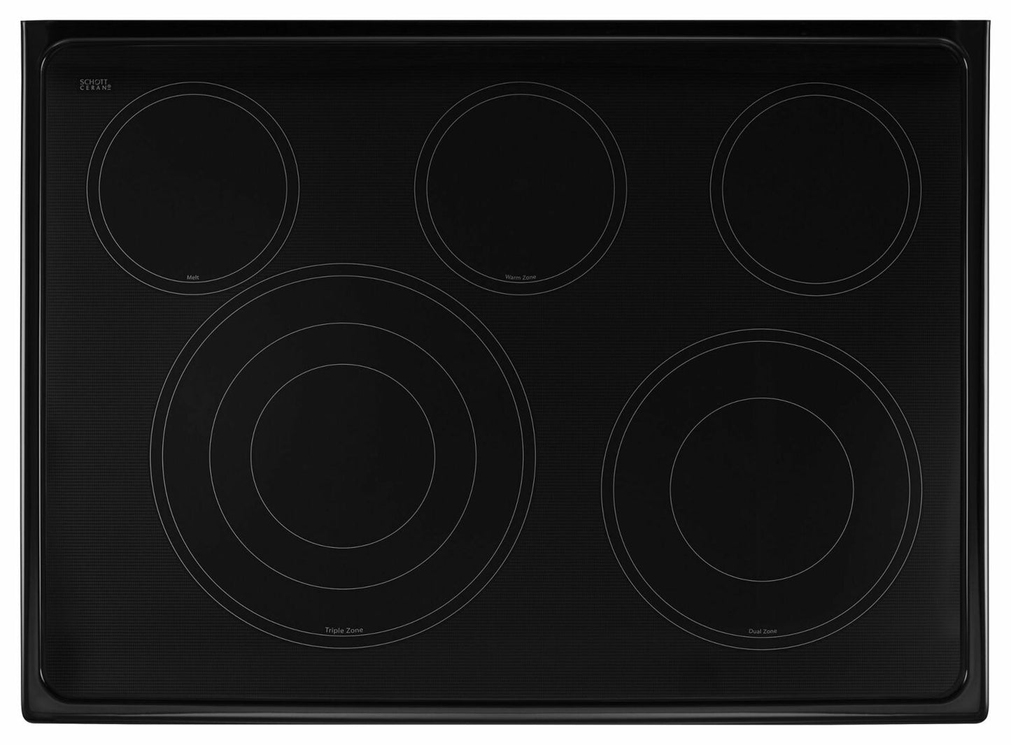 Whirlpool WGE745C0FE 6.7 Cu. Ft. Electric Double Oven Range with True Convection