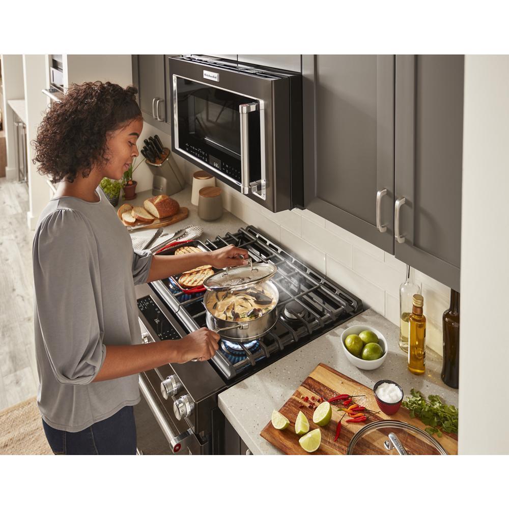 Kitchenaid 30-Inch 5-Burner Gas Slide-In Convection Range