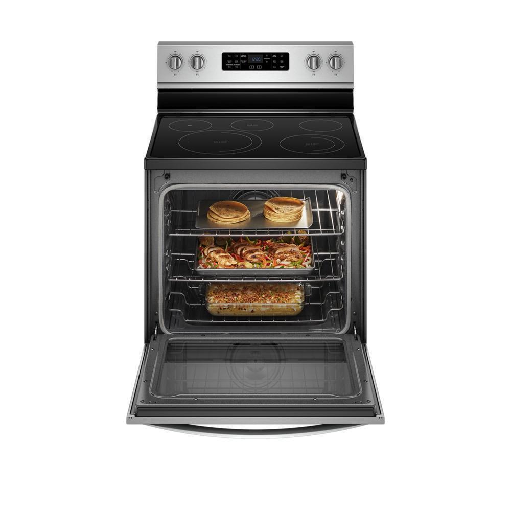 Whirlpool 6.4 cu. ft. Freestanding Electric Range with Frozen Bake™ Technology