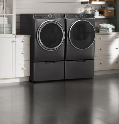 GE® 7.8 cu. ft. Capacity Smart Front Load Electric Dryer with Steam and Sanitize Cycle