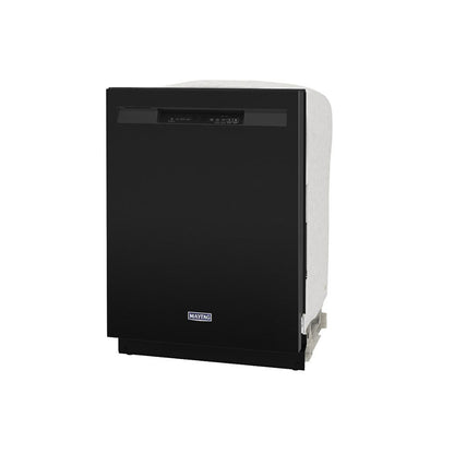 Maytag MDB4949SKB 24 Front Control Dishwasher with Dual Power Filtration and PowerBlast® Cycle - 50 dBA