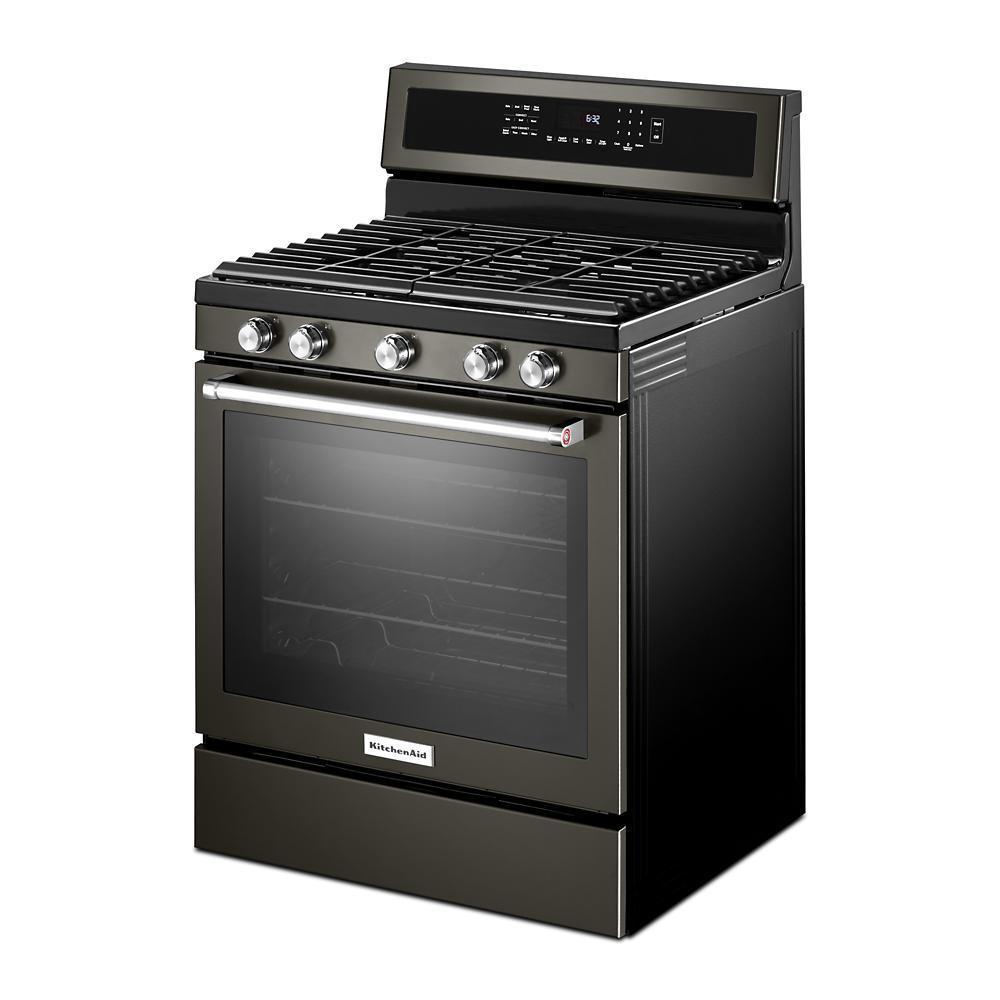 Kitchenaid 30-Inch 5-Burner Gas Convection Range