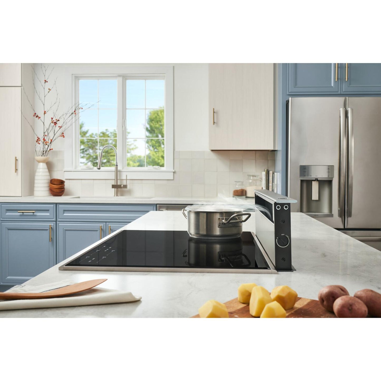 273603 Broan® Elite 36-Inch Downdraft Range Hood, 600 Max Blower CFM, Stainless Steel Cover