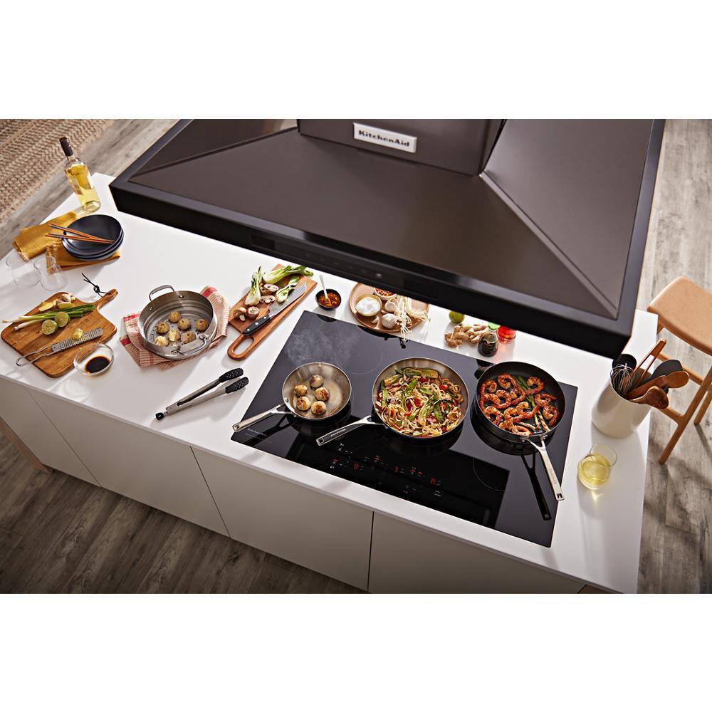 Kitchenaid KCIG556JBL 36-Inch 5-Element Sensor Induction Cooktop