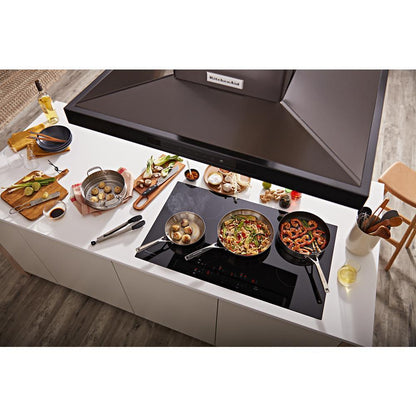 Kitchenaid KCIG556JBL 36-Inch 5-Element Sensor Induction Cooktop