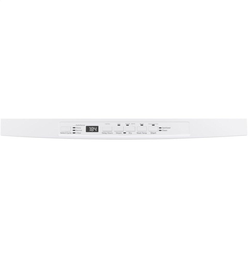 GDT530PGPWW GE® ENERGY STAR® Top Control with Plastic Interior Dishwasher with Sanitize Cycle & Dry Boost