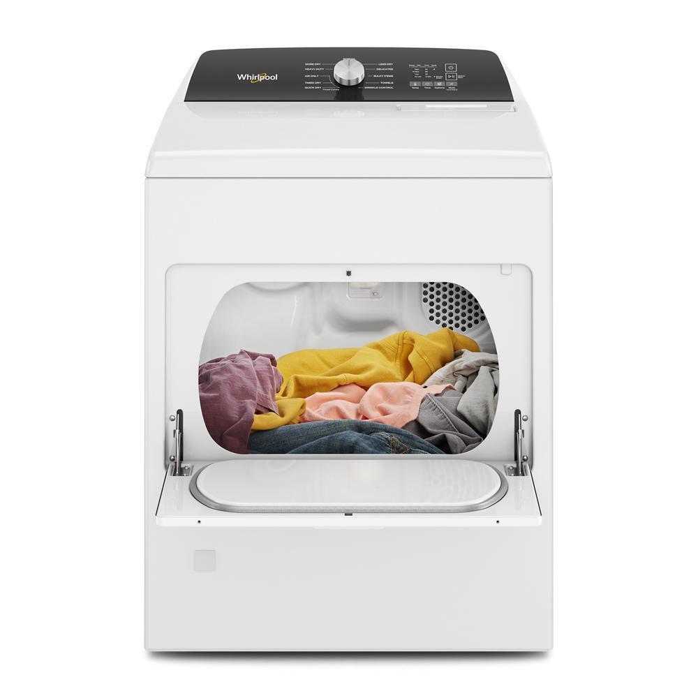 Whirlpool WGD5010LW 7.0 Cu. Ft. Top Load Gas Moisture Sensing Dryer