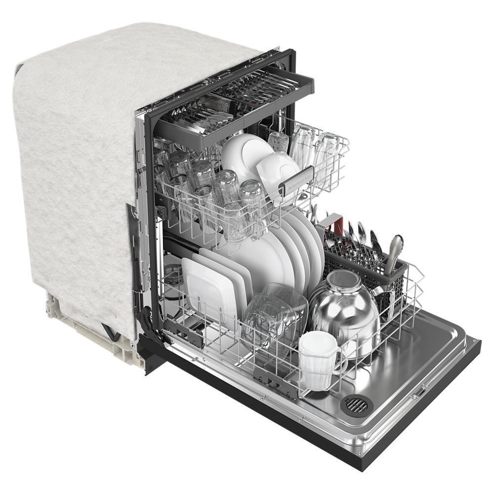 Kitchenaid KDFE204KBL Third Level Utensil Rack Dishwasher with 30+ Total Wash Jets, 39 dBA