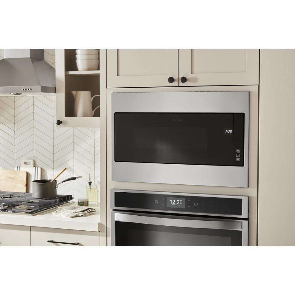 Whirlpool WMT55511KS 1.1 cu. ft. Built-In Microwave with Standard Trim Kit - 19-1/8" Height