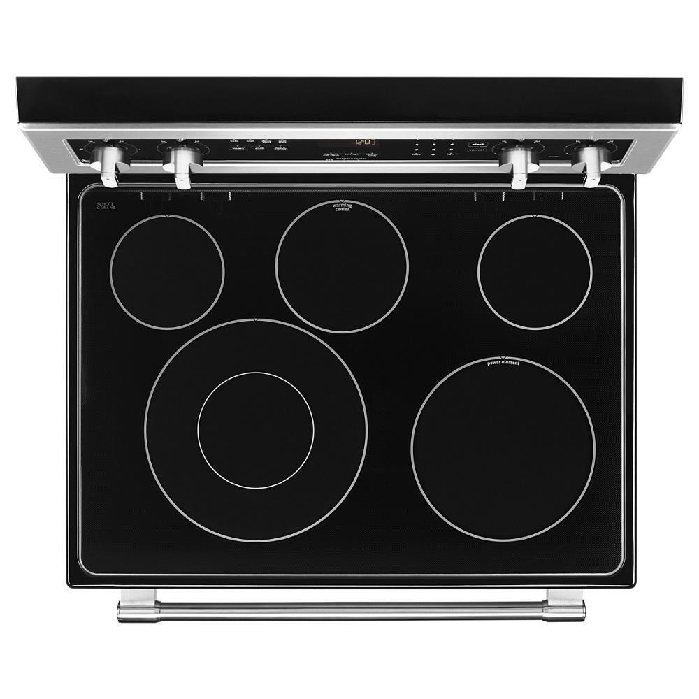 Maytag 30-Inch Wide Electric Range With True Convection And Power Preheat - 6.4 Cu. Ft.