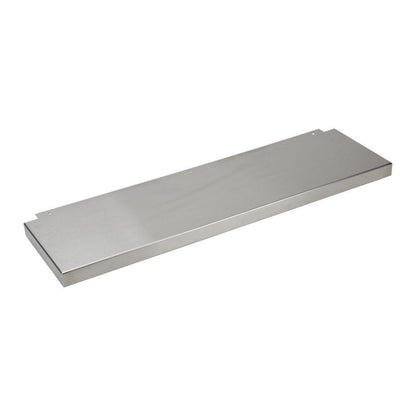 Whirlpool W10115773 30" Range Stainless Steel Backsplash, Size: 9" H