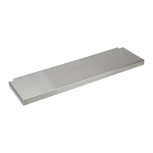 Whirlpool W10115773 30" Range Stainless Steel Backsplash, Size: 9" H