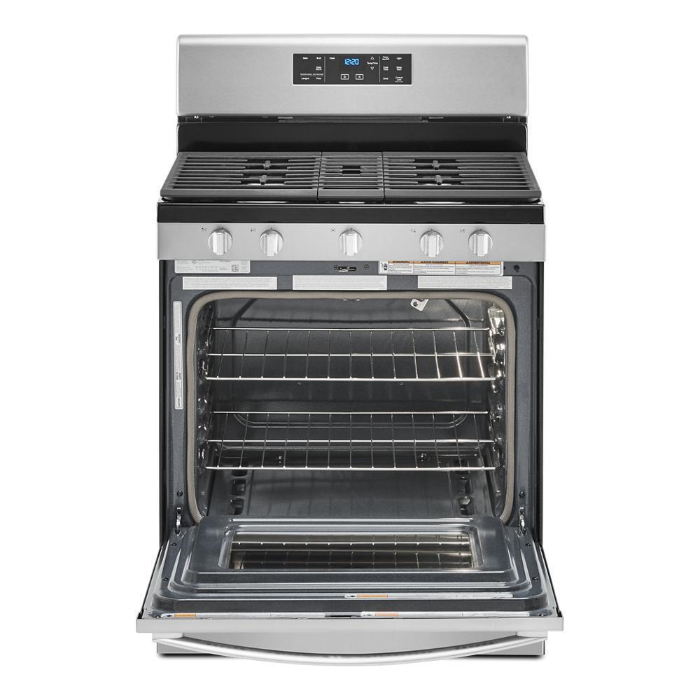 Whirlpool 5.0 cu. ft. Gas Range with Center Oval Burner