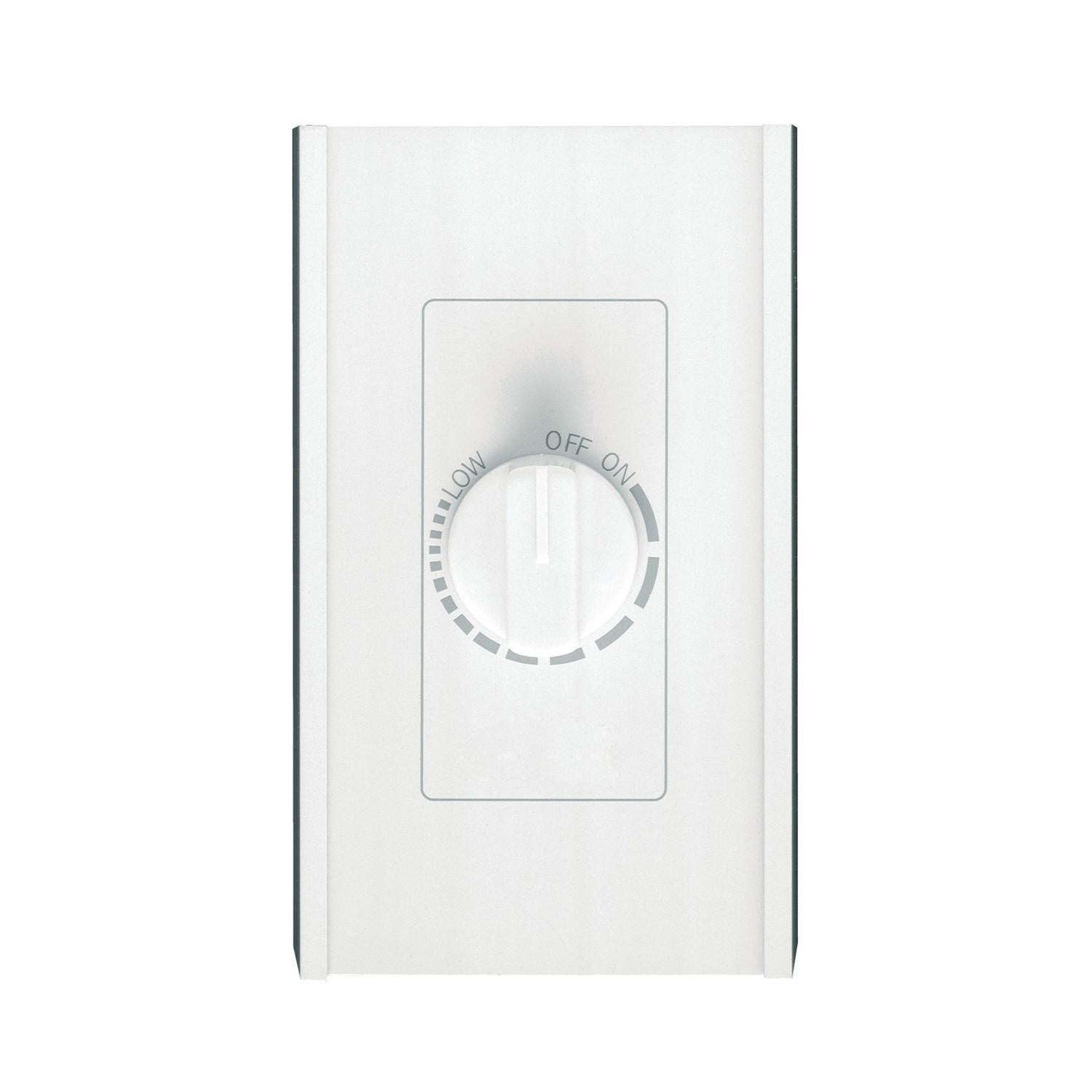 72W Broan-NuTone(R) Variable Speed Wall Control, White