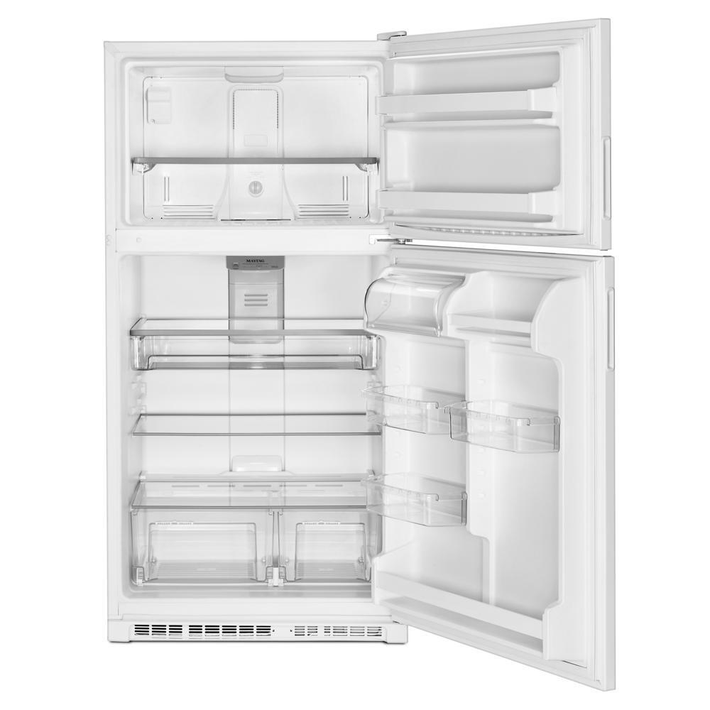 Maytag MRT311FFFH 33-Inch Wide Top Freezer Refrigerator with PowerCold® Feature- 21 Cu. Ft.