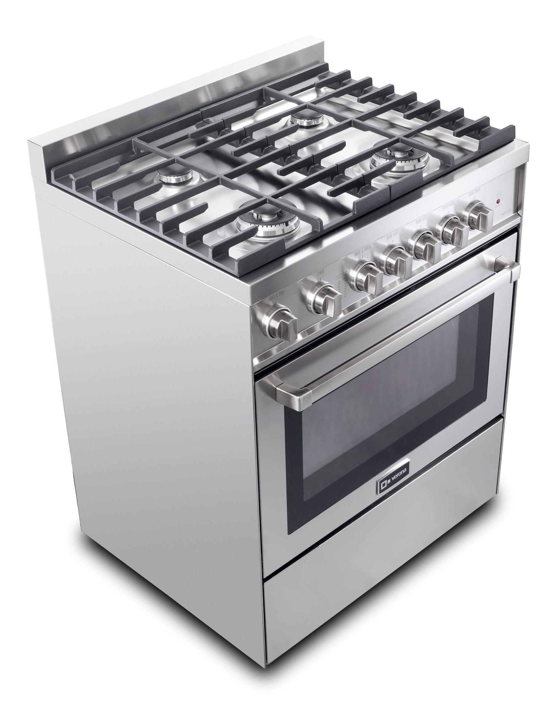 30" Gas Range - Stainless Steel