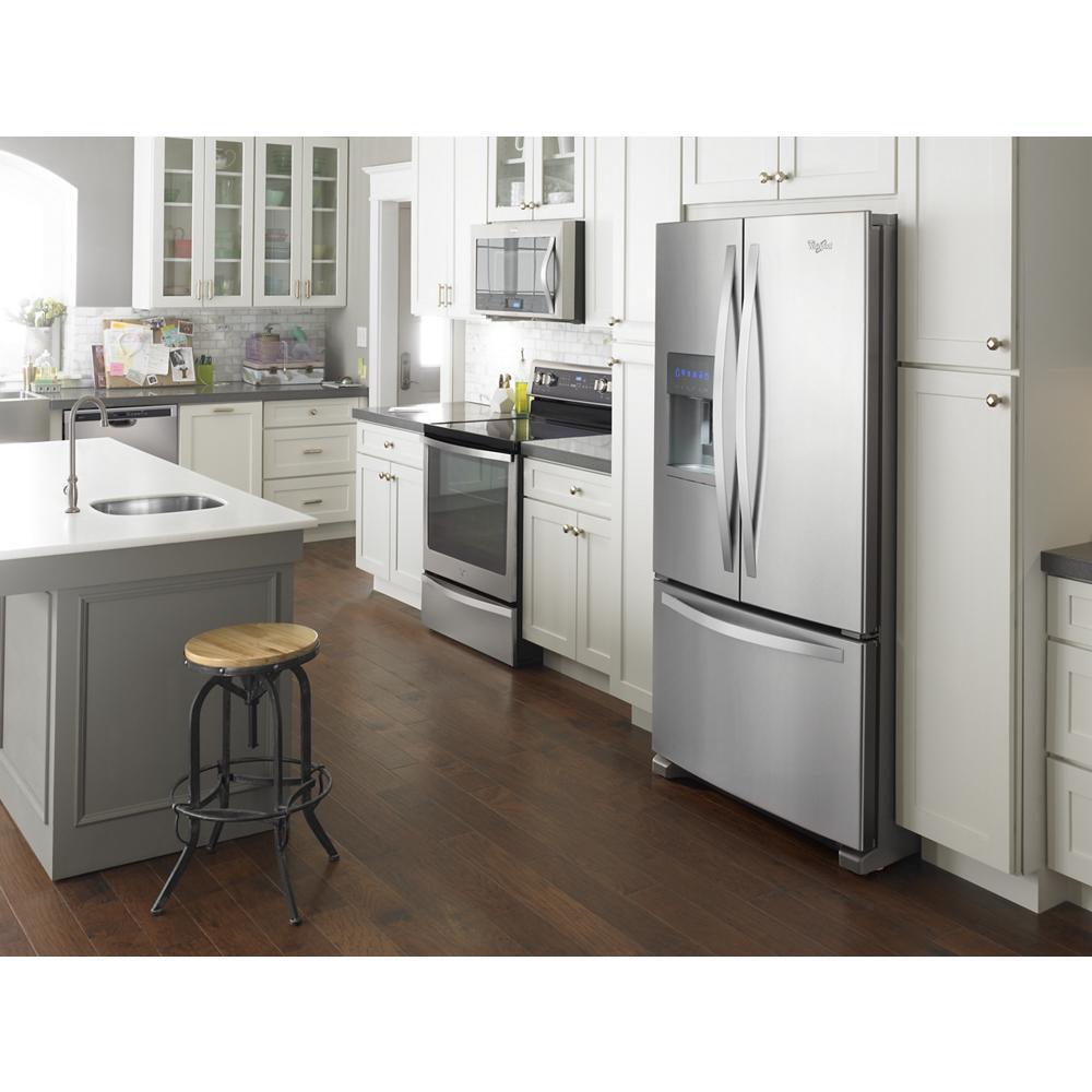 Whirlpool WRF555SDFZ 36-inch Wide French Door Refrigerator - 25 cu. ft.