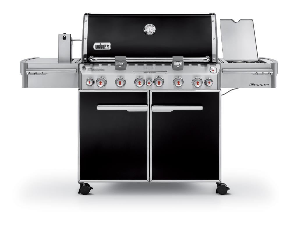 SUMMIT® E-670™ LP GAS GRILL - BLACK
