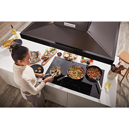 Kitchenaid KCIG556JBL 36-Inch 5-Element Sensor Induction Cooktop