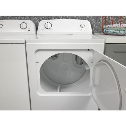 Amana NGD4655EW 6.5 cu. ft. Gas Dryer with Wrinkle Prevent Option