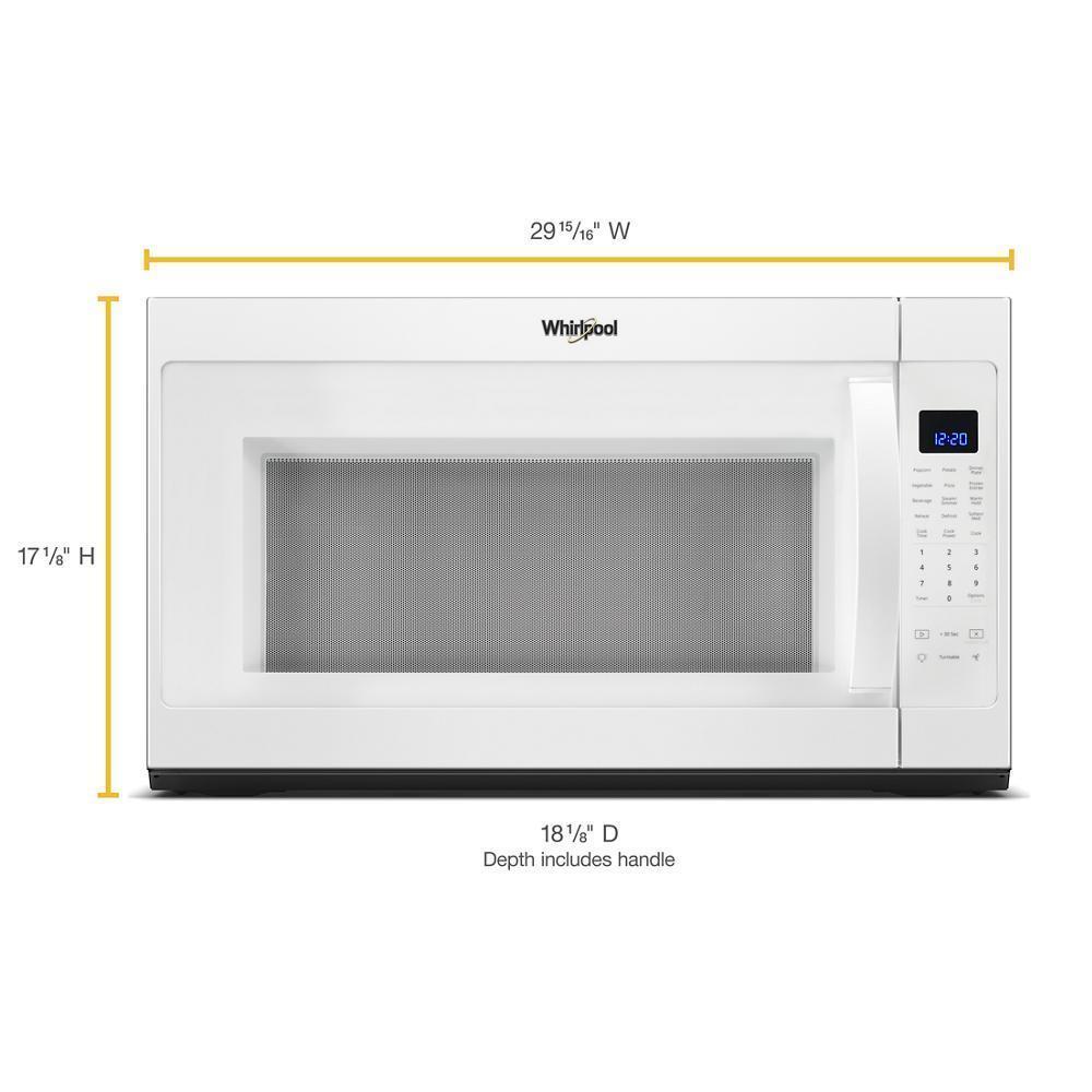 2.1 cu. ft. Over-the-Range Microwave with Steam cooking