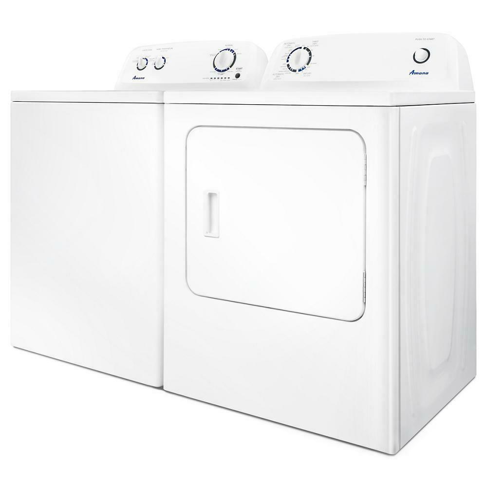 Amana NED4655EW 6.5 cu. ft. Electric Dryer with Wrinkle Prevent Option