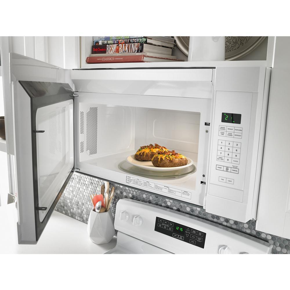Amana AMV2307PFW 1.6 Cu. Ft. Over-the-Range Microwave with Add 0:30 Seconds