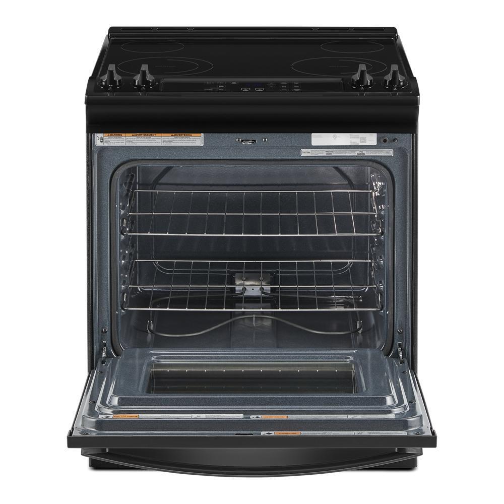 WEE515SALB Whirlpool® 34" Tall Range with Self Clean Oven Cycle