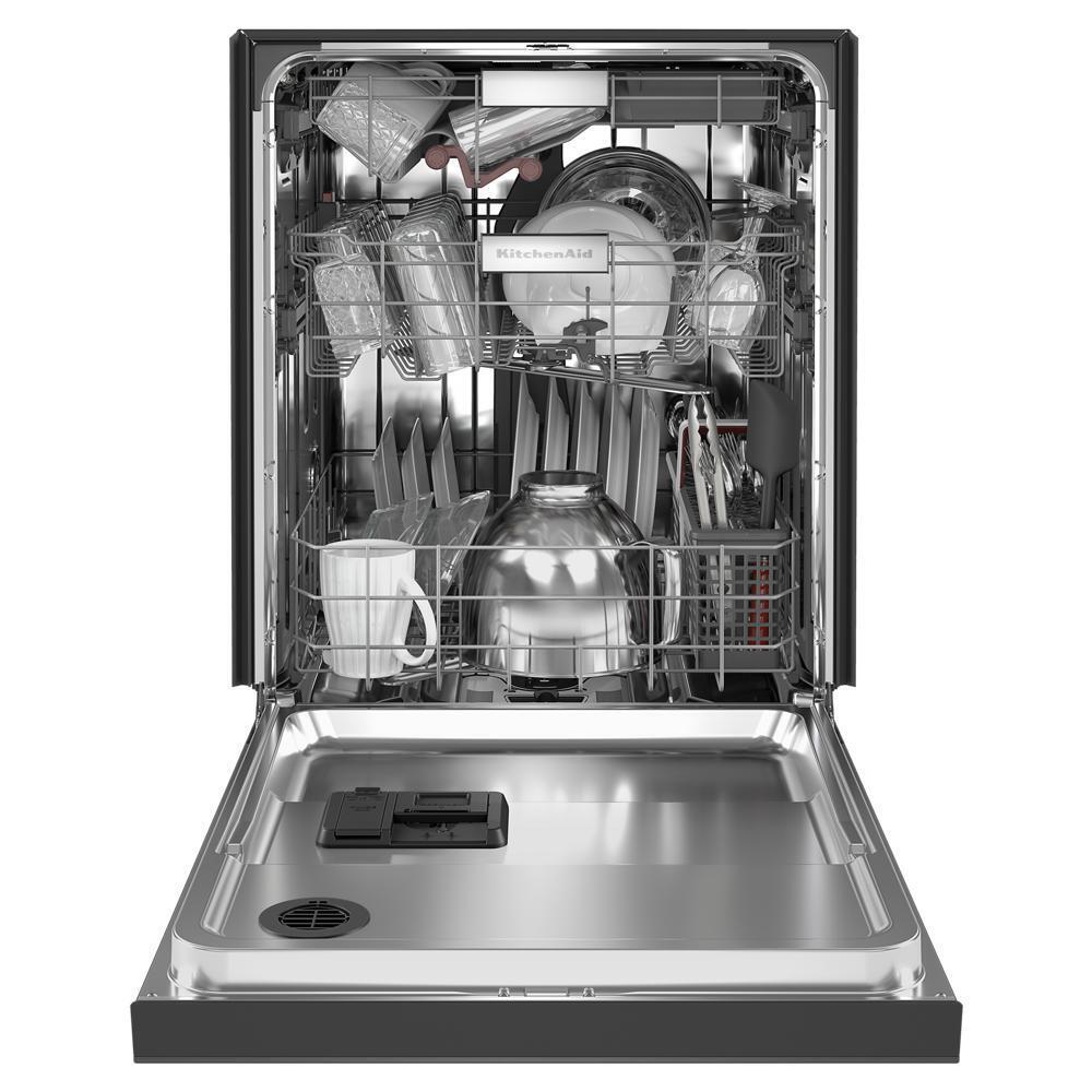 Kitchenaid KDFM404KBS 360(degree) Max Jets™ Third Rack Dishwasher with 50+ Total Wash Jets, 44 dBA