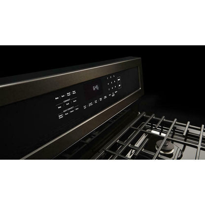 Kitchenaid KFGG500EBS 30-Inch 5-Burner Gas Convection Range