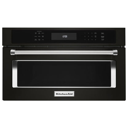 Kitchenaid KMBP100EBS 30" Built In Microwave Oven with Convection Cooking
