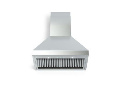 Verona VECHW30GSS 30" Designer Chimney Wall Hood- 600 CFM - 4 Speeds