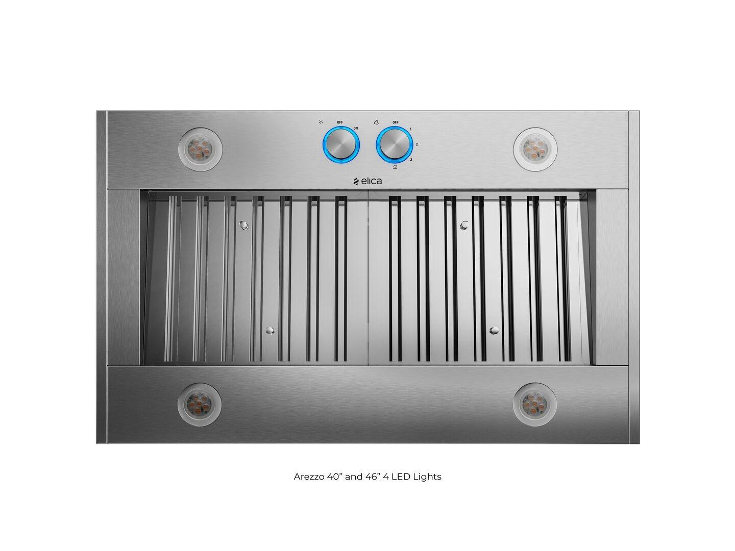 Elica EAR634SS AREZZO Insert Range Hood 34 1/2 wide - 600CFM