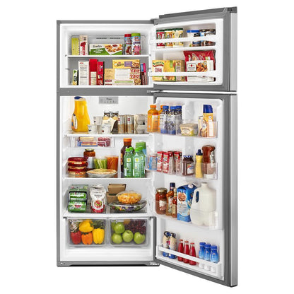 Whirlpool WRT518SZFM 28-inch Wide Refrigerator Compatible With The EZ Connect Icemaker Kit - 18 Cu. Ft.