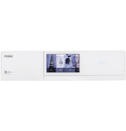 4.3 cu.ft. Capacity Smart 24" Frontload Electric Dryer with Stainless Steel Basket