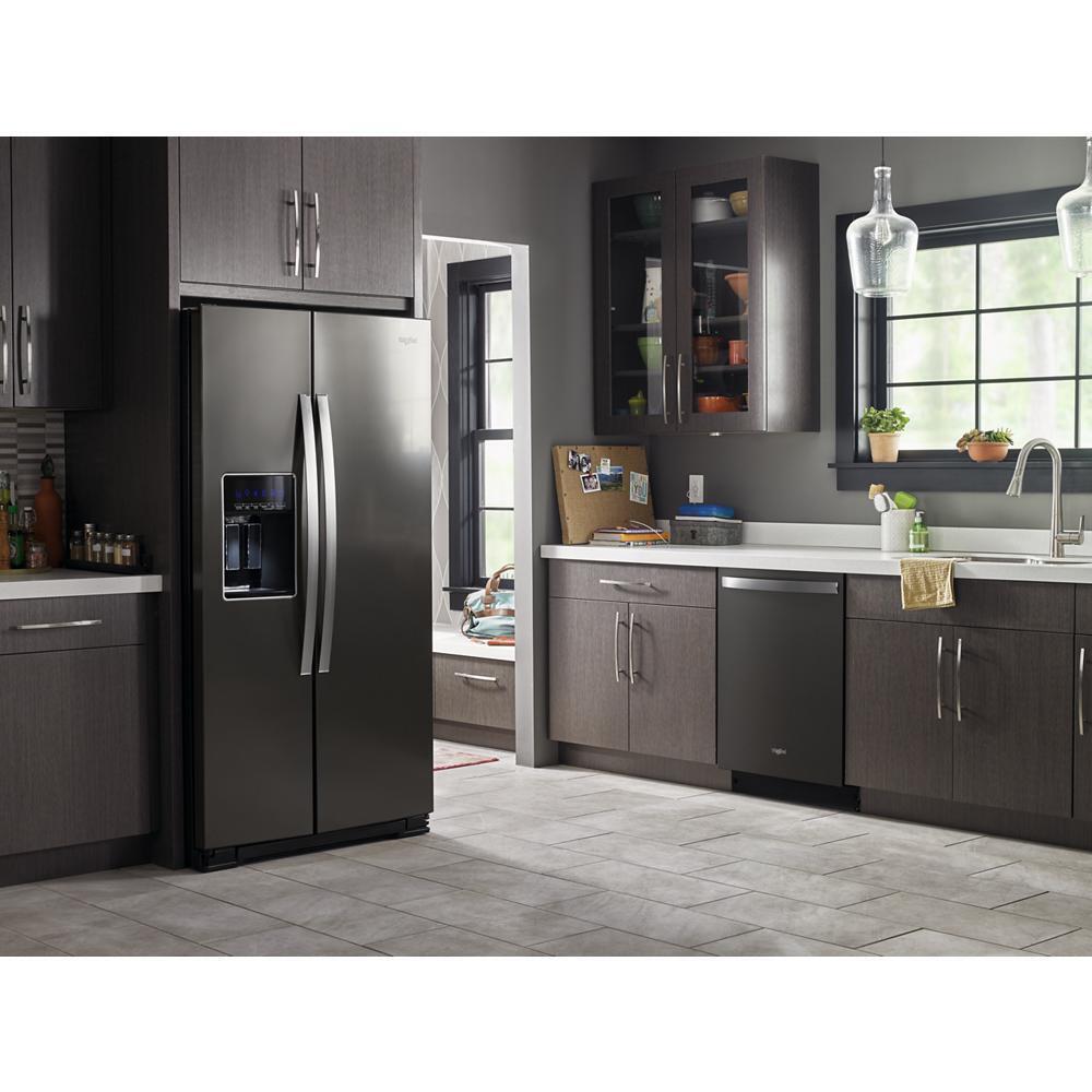 Whirlpool WRS571CIHV 36-inch Wide Counter Depth Side-by-Side Refrigerator - 21 cu. ft.