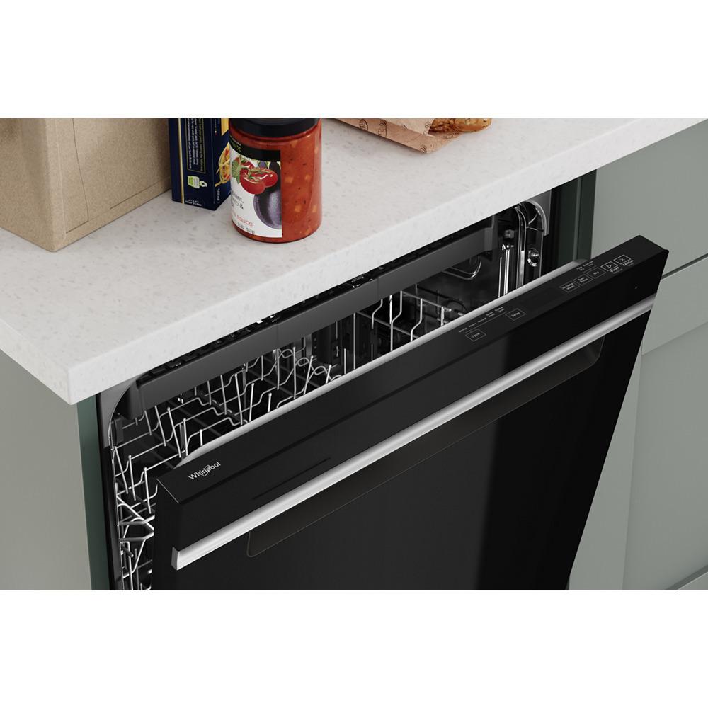 Whirlpool WDTA50SAKB 24 Stainless Steel Dishwasher with AI Intelligent Wash - 47 dBA