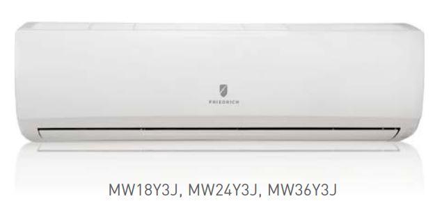 Friedrich MW24Y3J Single Zone Indoor Wall Mounted- w/Heat Pump