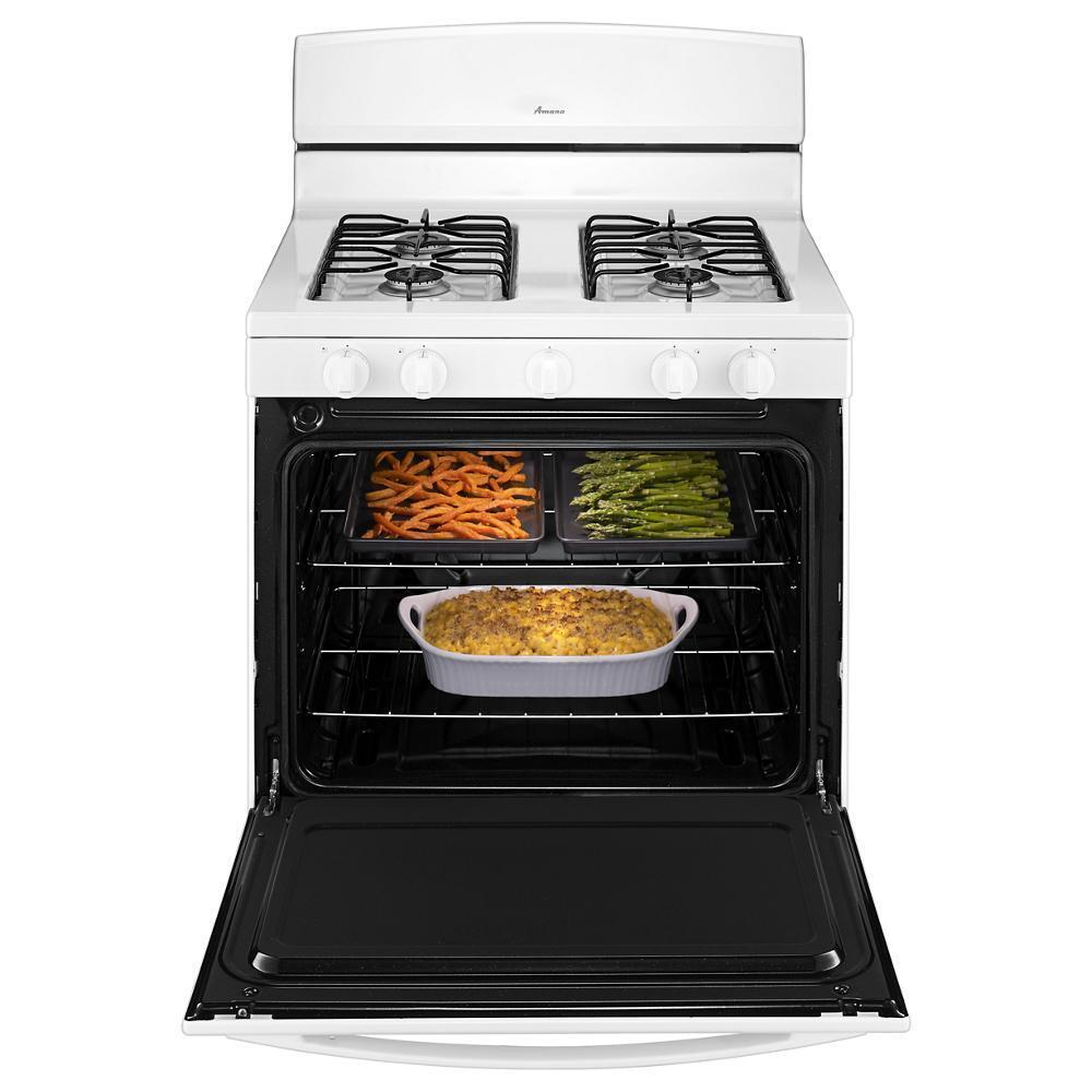 30-inch Gas Range with EasyAccess™ Broiler Door