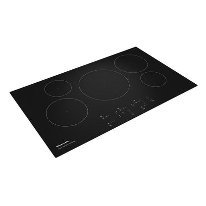 Kitchenaid KCIG556JBL 36-Inch 5-Element Sensor Induction Cooktop