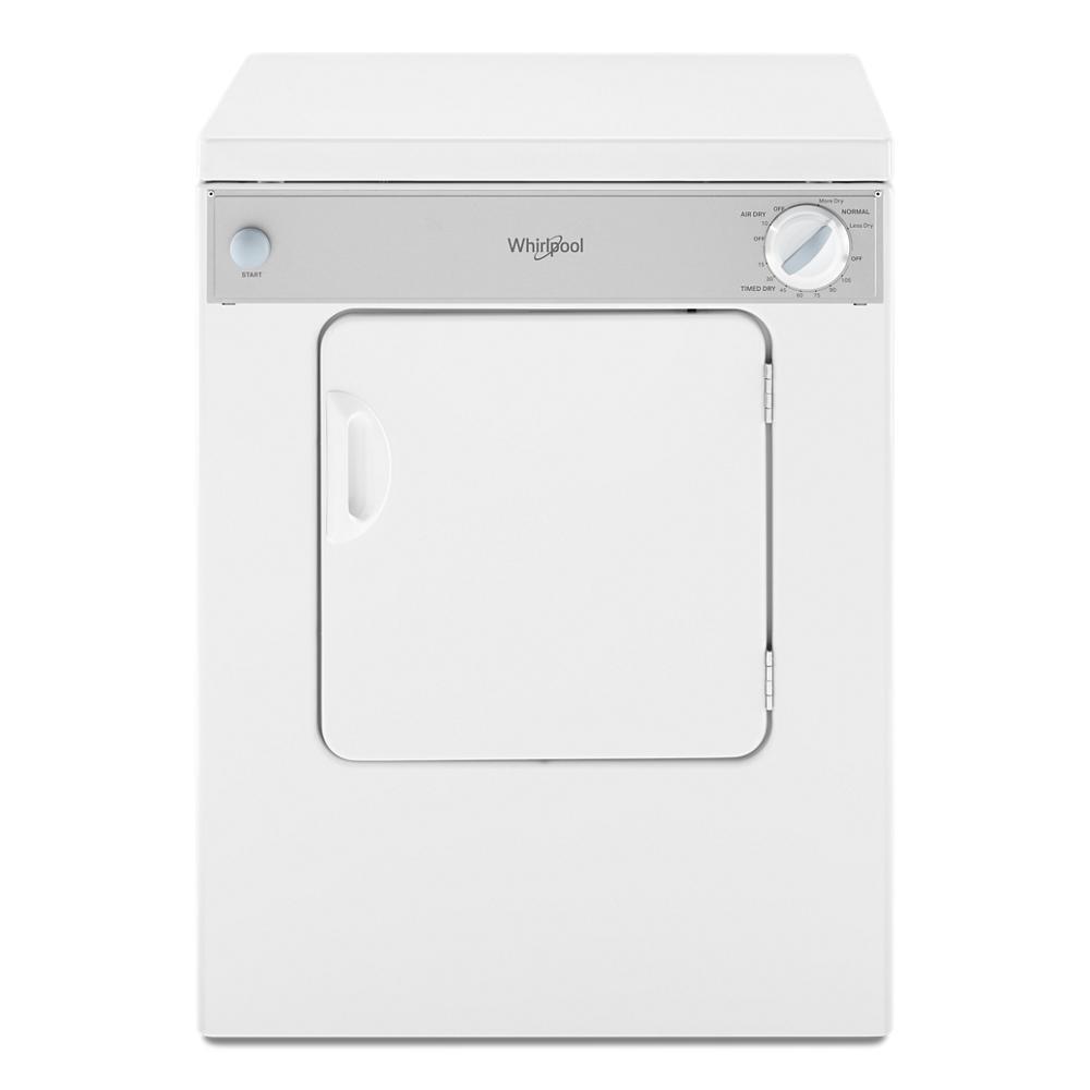 Whirlpool LDR3822PQ 3.4 cu. ft. Compact Front Load Dryer with Flexible Installation