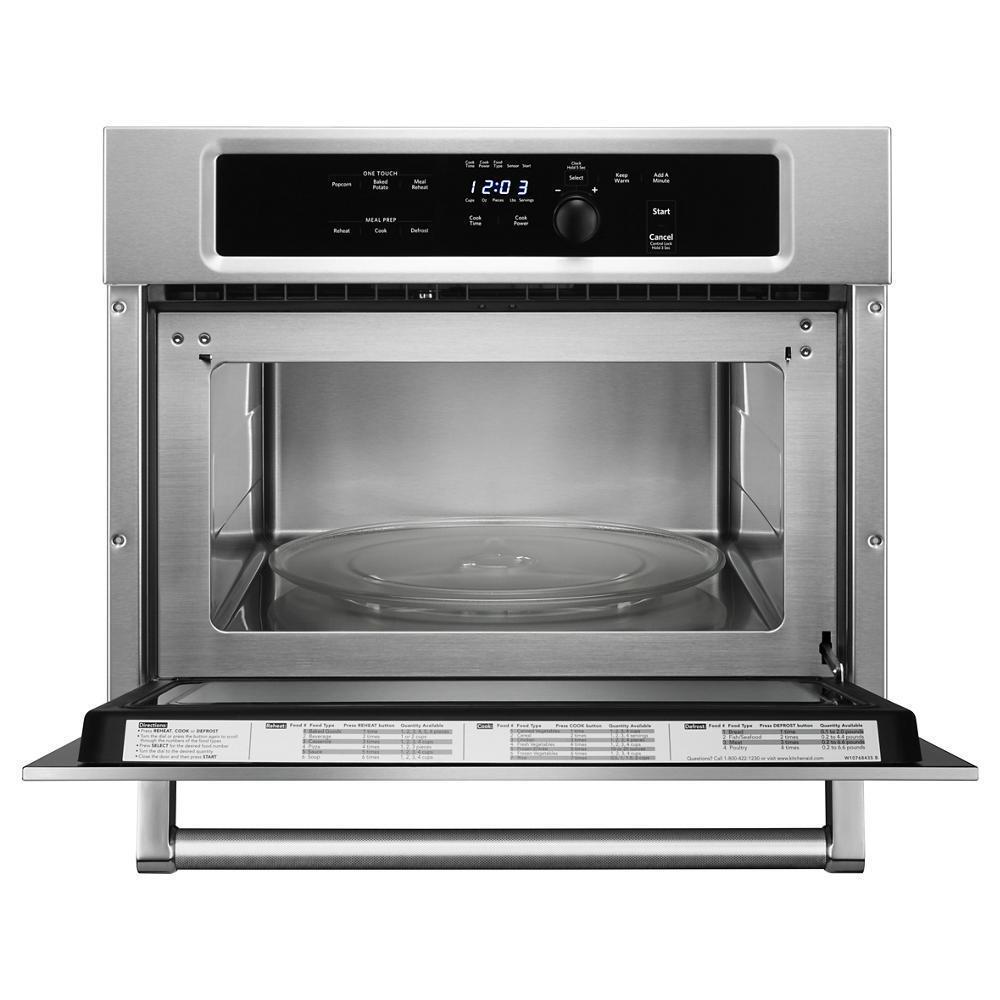 KitchenAid 1000 Watt Built-in Low Profile Microwave with Standard Trim Kit