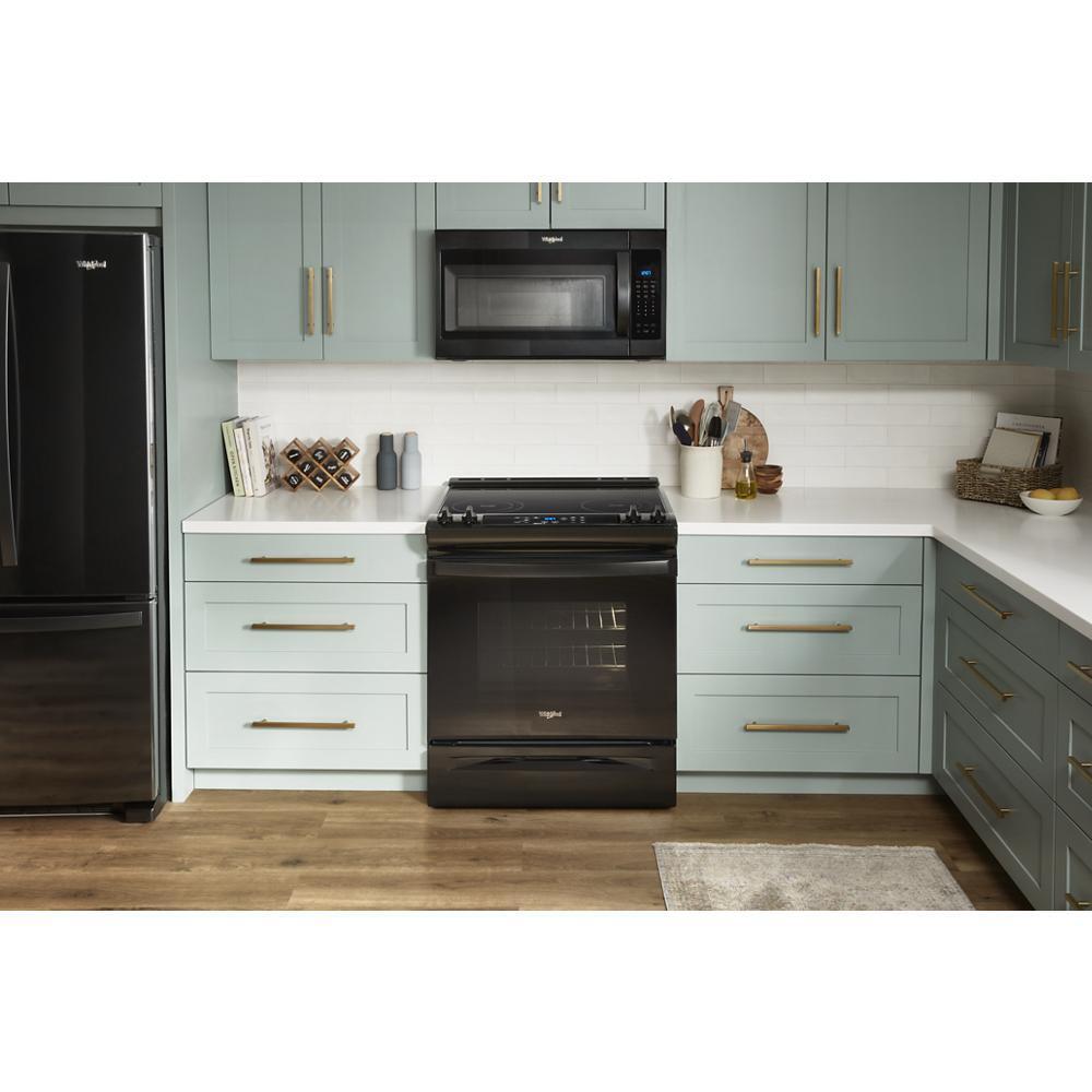 WEE515SALB Whirlpool® 34" Tall Range with Self Clean Oven Cycle