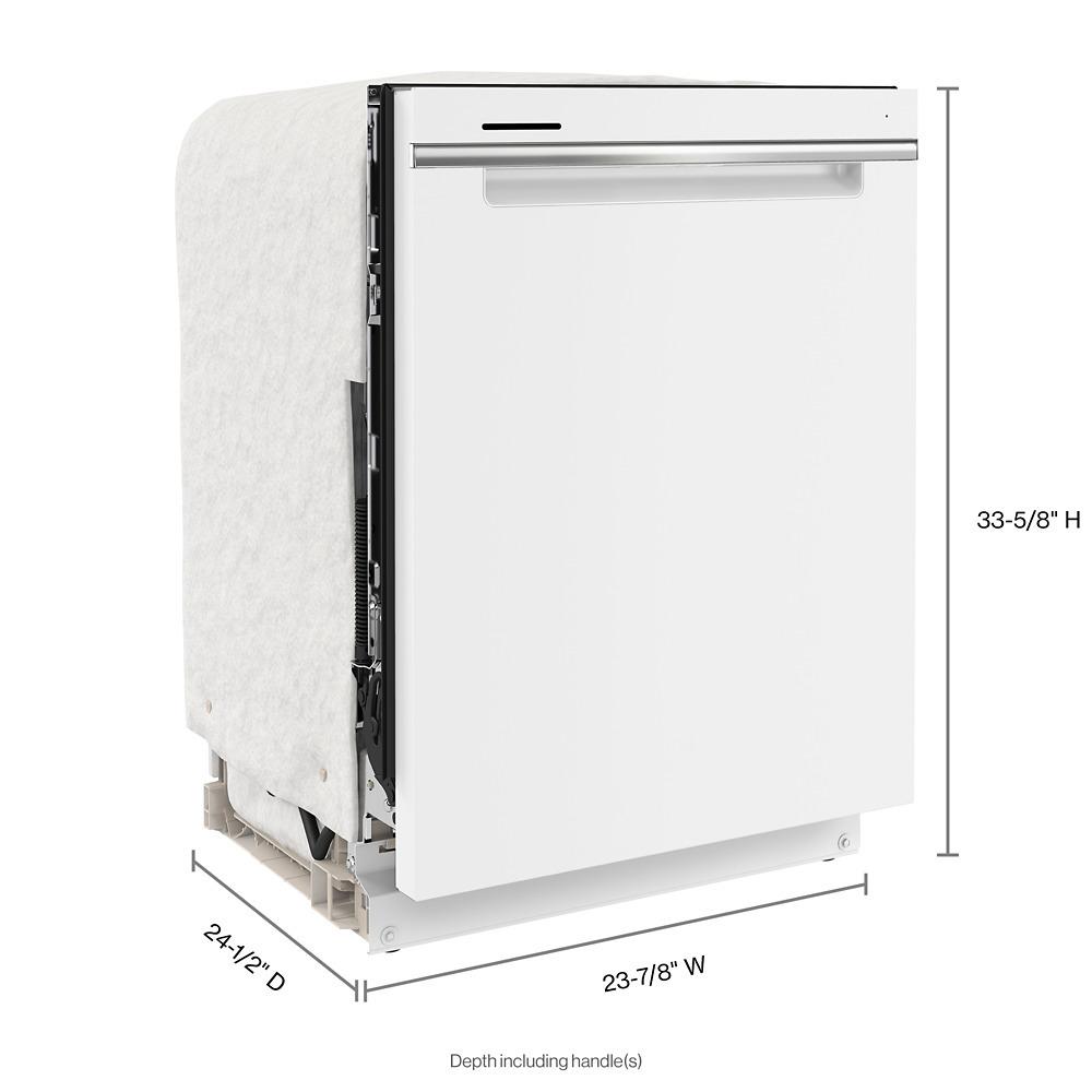 Whirlpool WDTA50SAKW 24 Stainless Steel Dishwasher with AI Intelligent Wash - 47 dBA