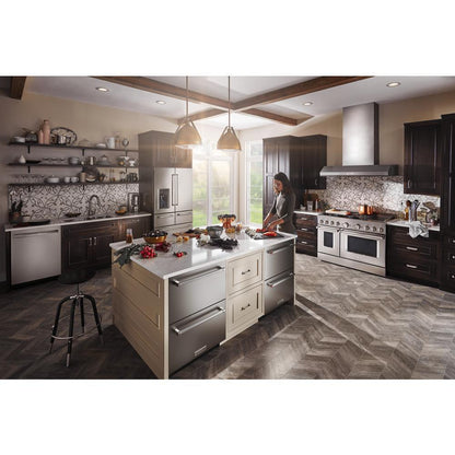Kitchenaid KUDR204KSB 24" Stainless Steel Undercounter Double-Drawer Refrigerator